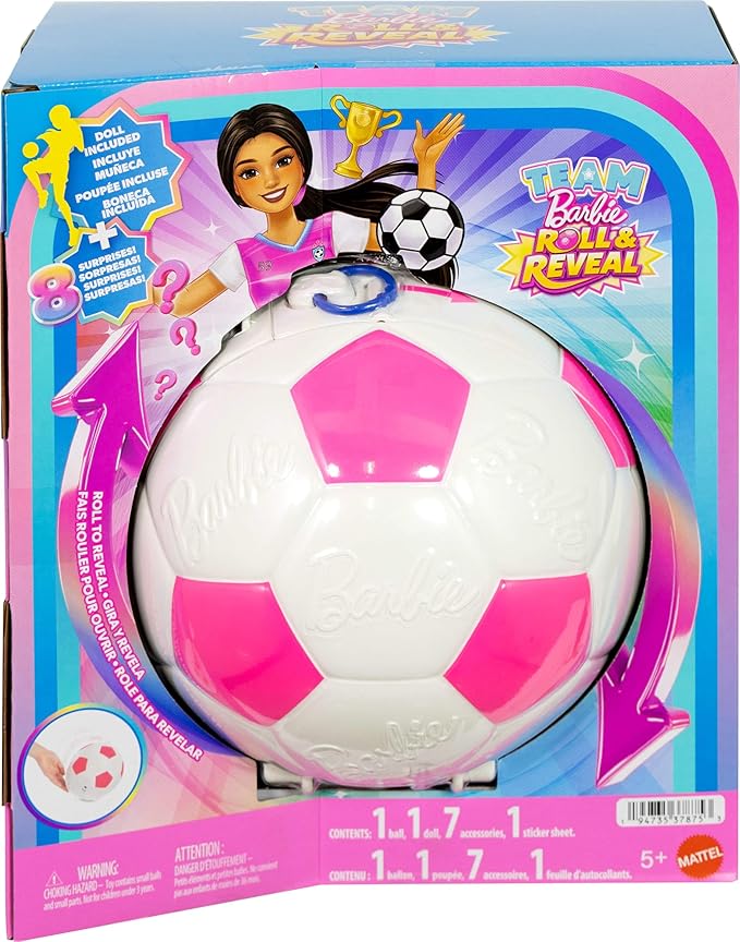 BARBIE FASHION DOLLS JUGADORA DE FÚTBOL JMK20