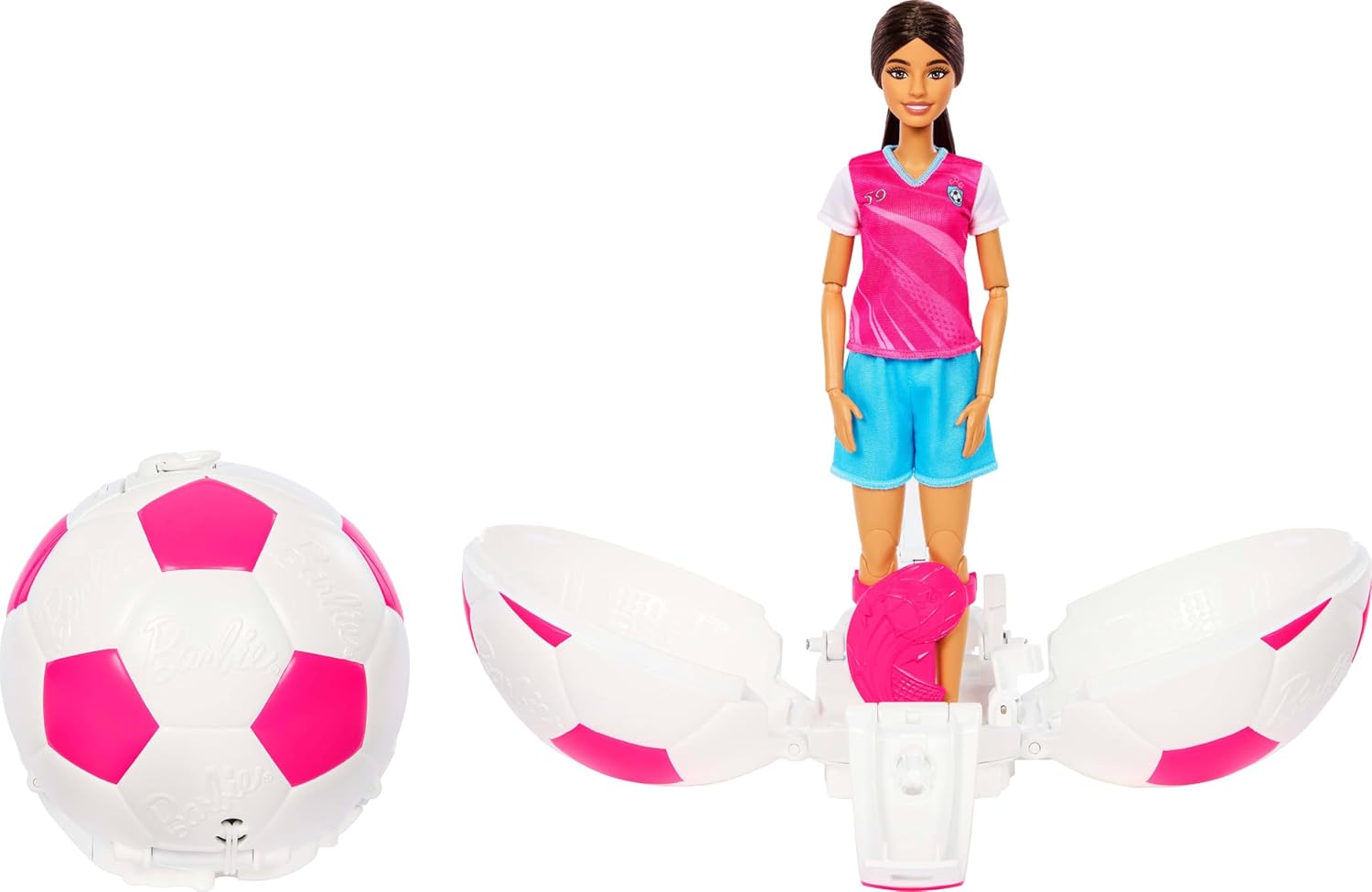 BARBIE FASHION DOLLS JUGADORA DE FÚTBOL JMK20
