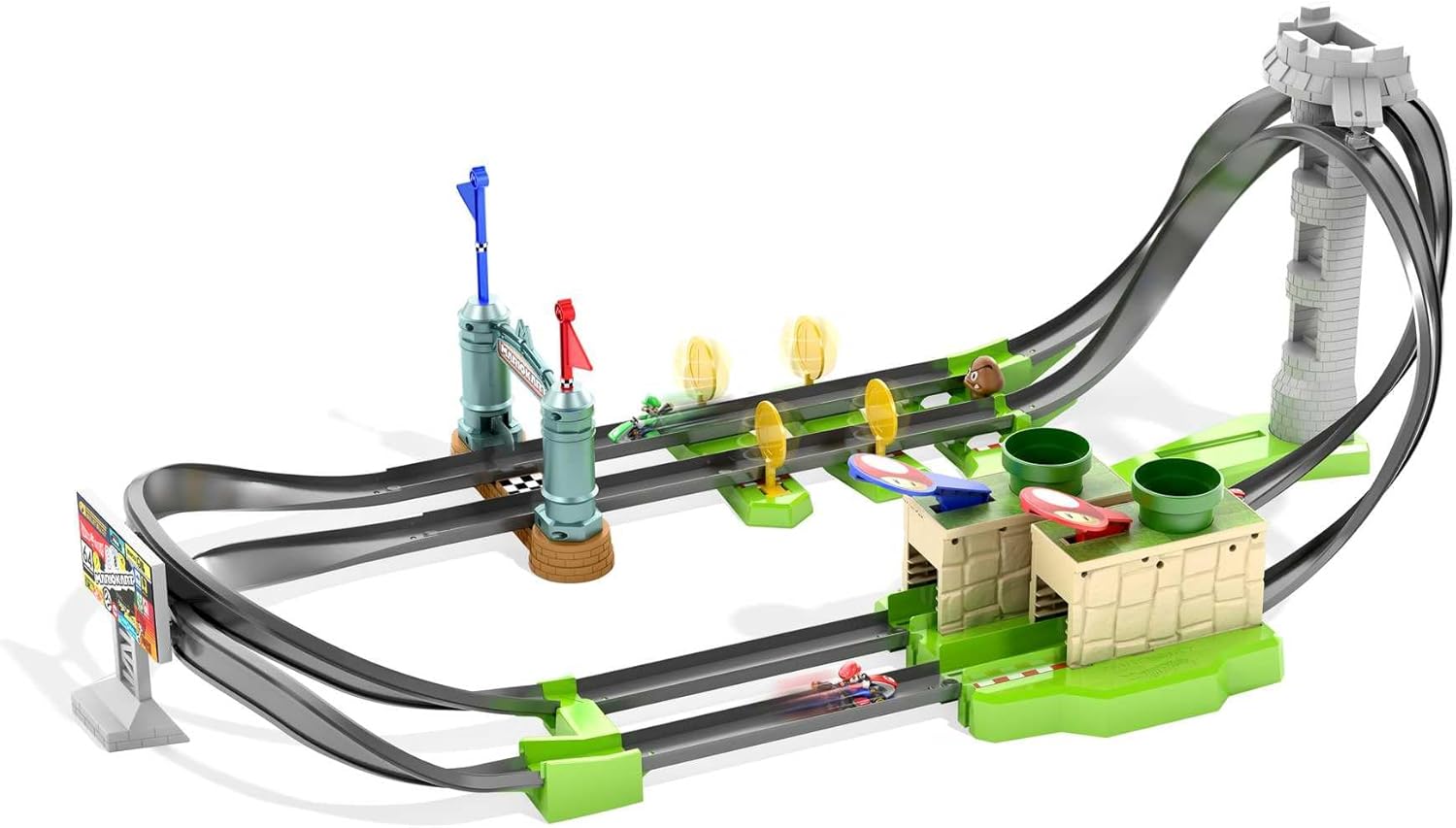 Hot Wheels Mario Kart De Circuito Largo GHK15