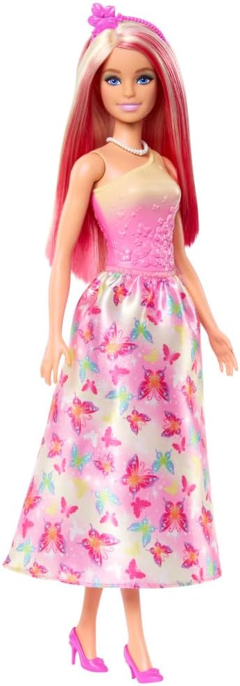 Barbie Fantasía Doncellas Vestidos de Ensueño HRR07