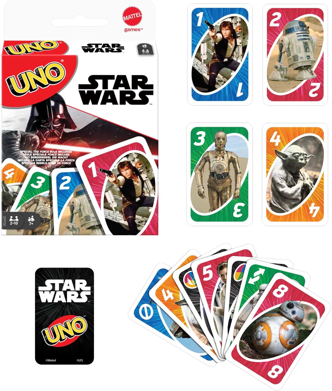 UNO STAR WARS GPP00