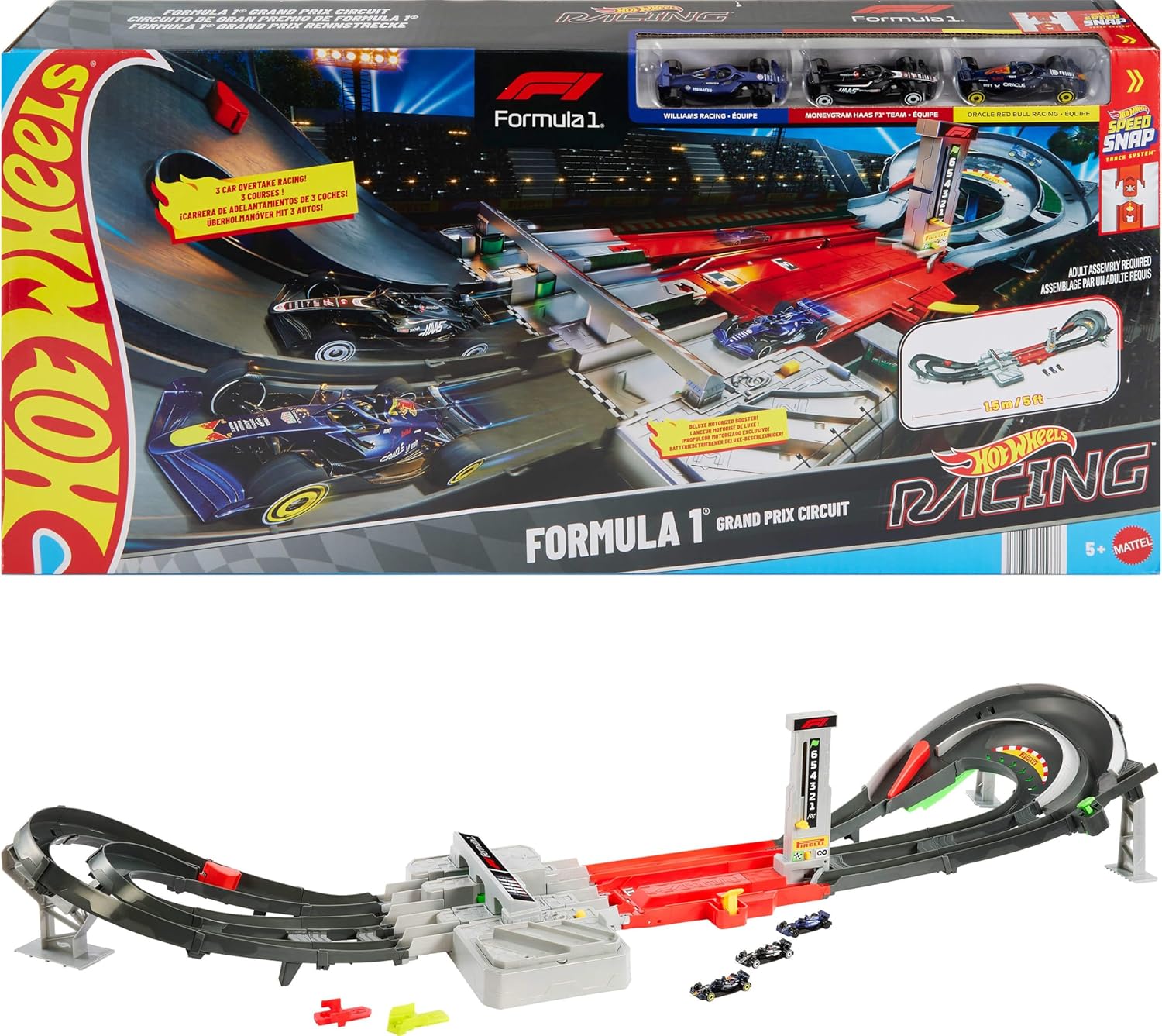 HW RACING PISTA DE JUGUETE GRAND PRIX JDY16