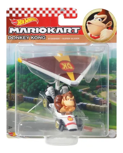 Hot Wheels Mario Kart Personajes Con Glider Sorpresa GVD30
