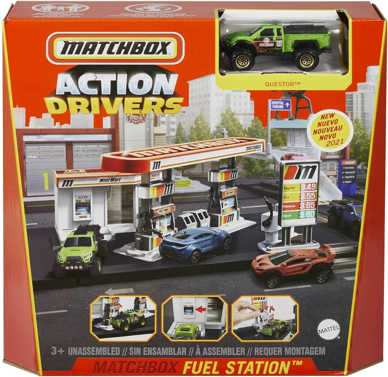 Matchbox Basics Playsets De Acción