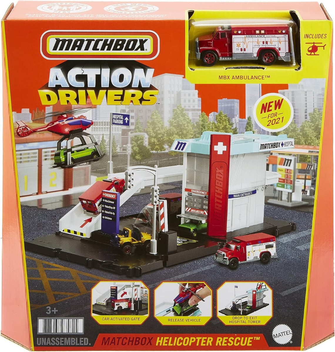 Matchbox Basics Playsets De Acción