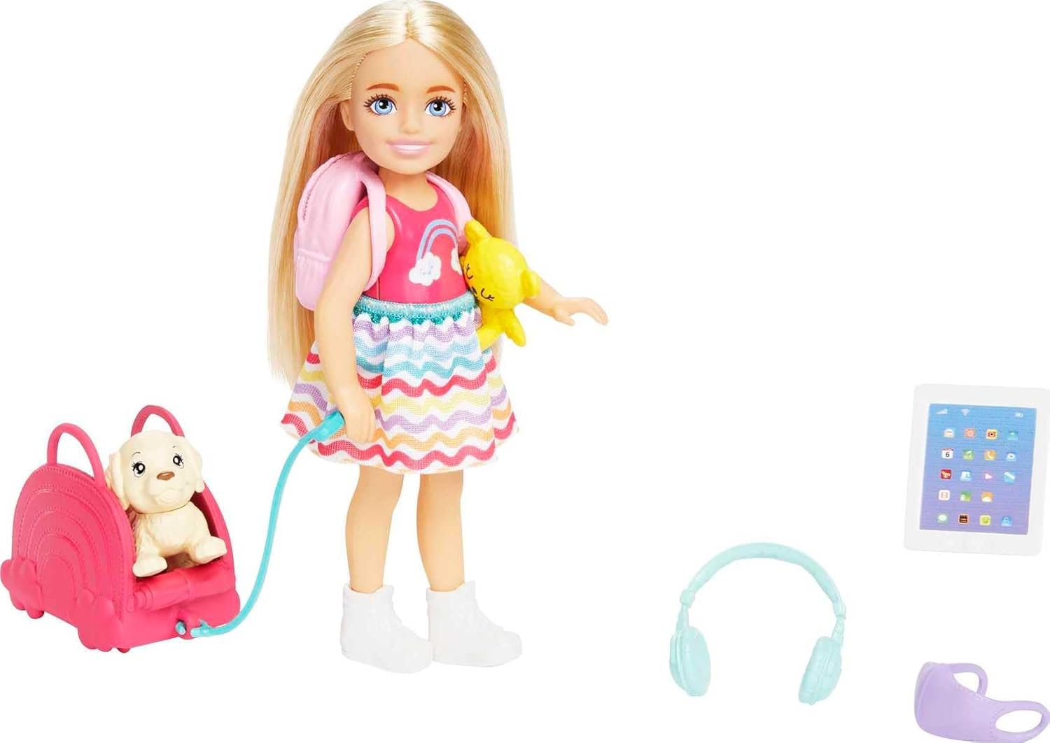 BARBIE MUNECA CHELSEA VIAJERA HJY17