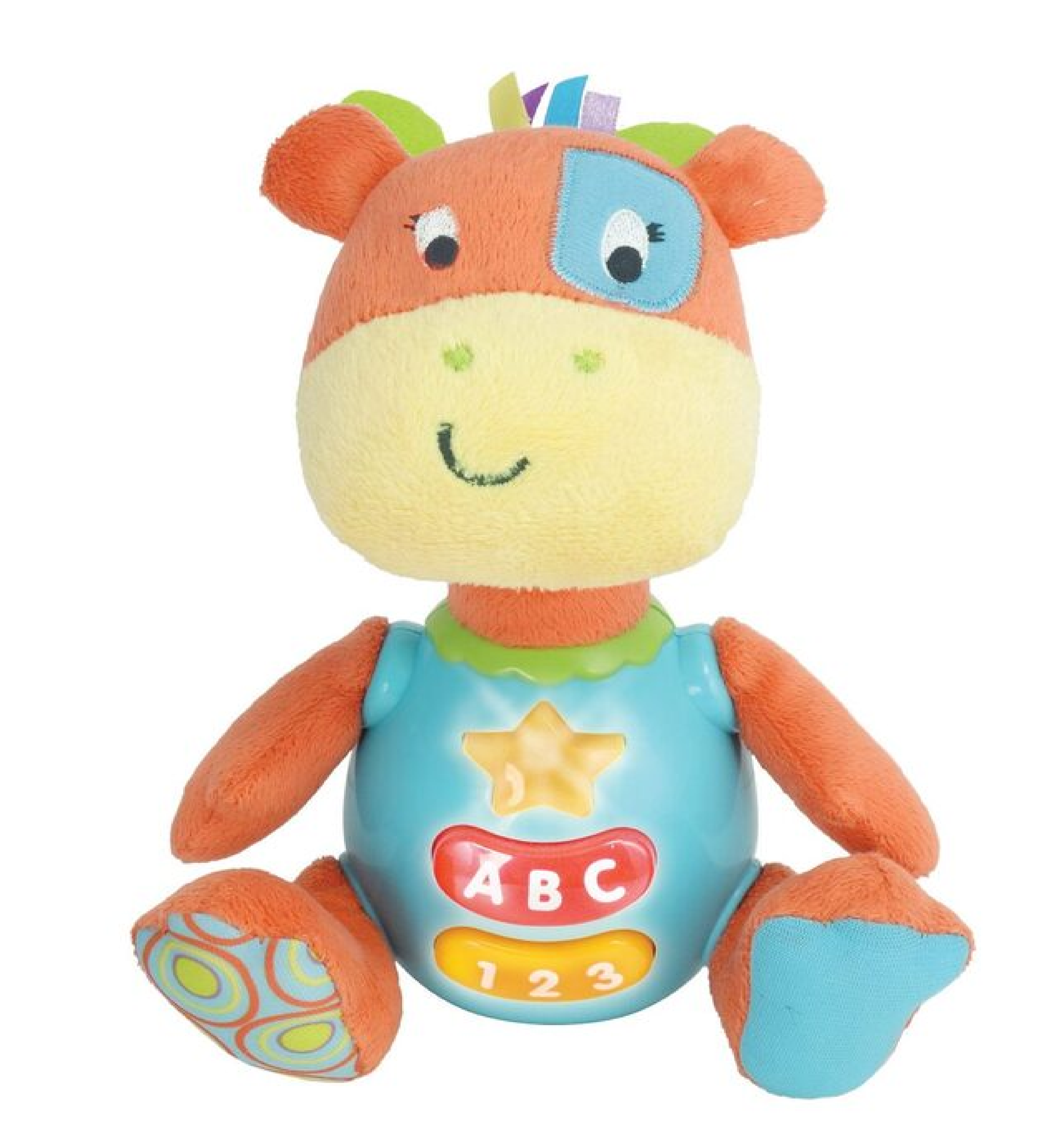 JC TOYS PELUCHE CANTA Y APRENDE JIRAFA
