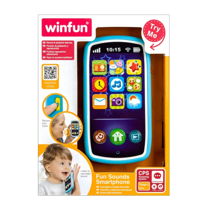 Win-Fun Fun Sounds Juguete para teléfono inteligente