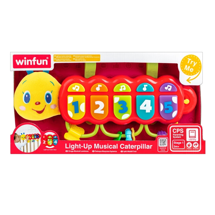 Piano de juguete iluminado con música para bebés