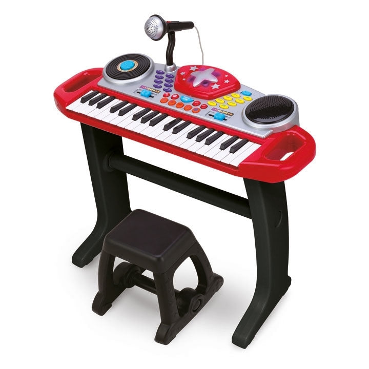 Nuevo Teclado Piano Musical Con Microfono