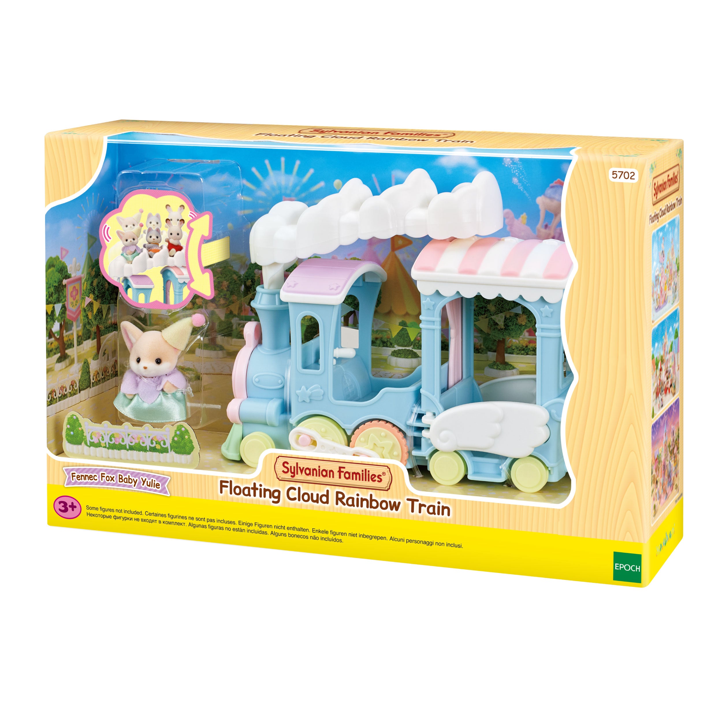 SYLVANIAN TREN ARCOÍRIS DE LAS NUBES 5702