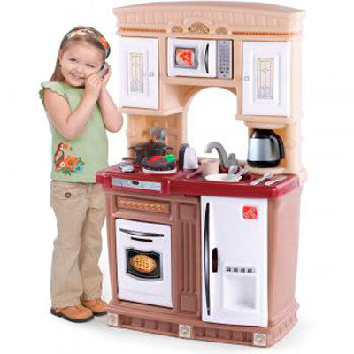 Cocina con Accesorios Beige