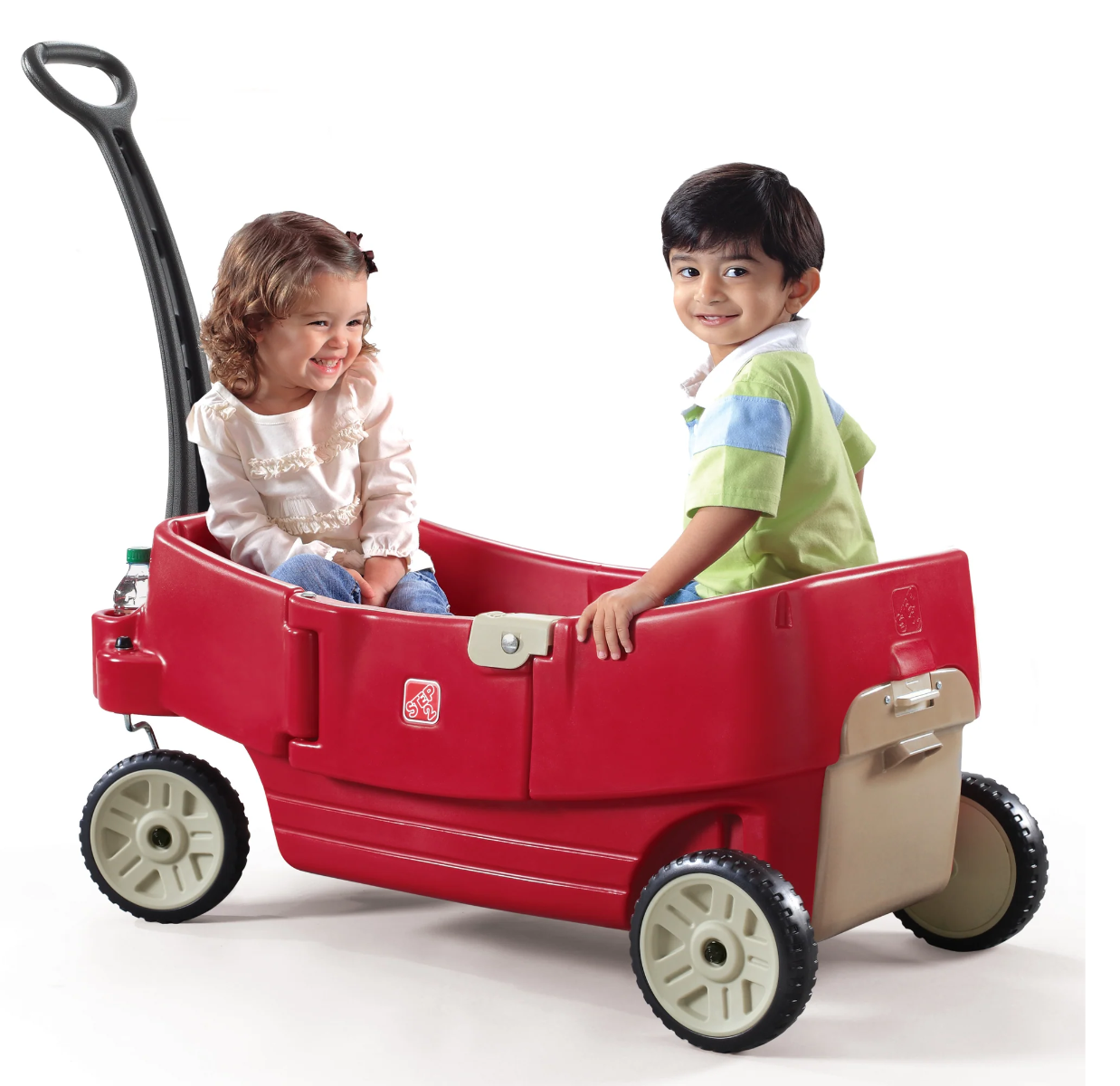 Vagón Montable Rojo C Compartimiento