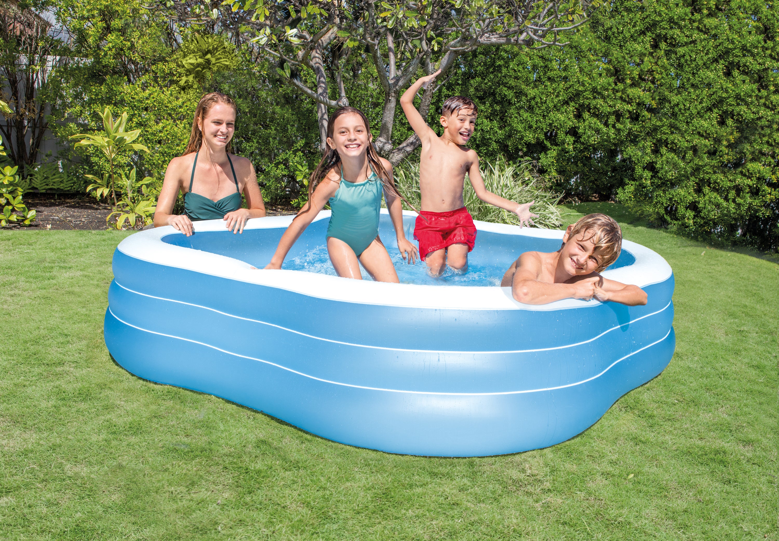 Alberca Inflable Olas de Playa -Intex