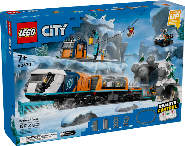 CITY TREN EXPRESO POLAR aRTICO DE LOS EXPLORADORES 60470