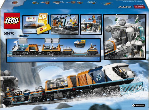 CITY TREN EXPRESO POLAR aRTICO DE LOS EXPLORADORES 60470