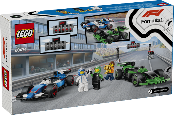 CITY PARRILLA DE F1 CON AUTOS DE CARRERAS VCARB Y SAUBER 60474