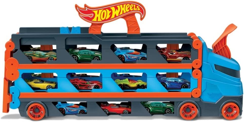 Hot Wheels City Remolque Pista de Carreras GVG37