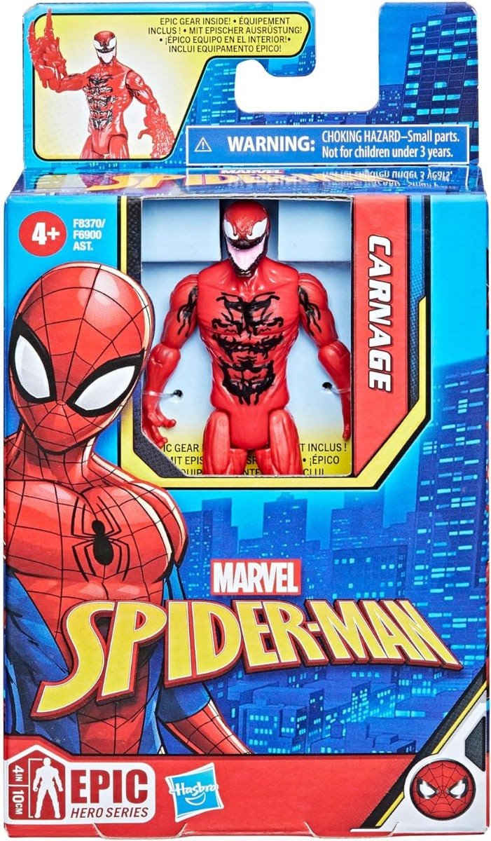 Marvel Spider-Man Epic Hero Series Carnage con accesorio