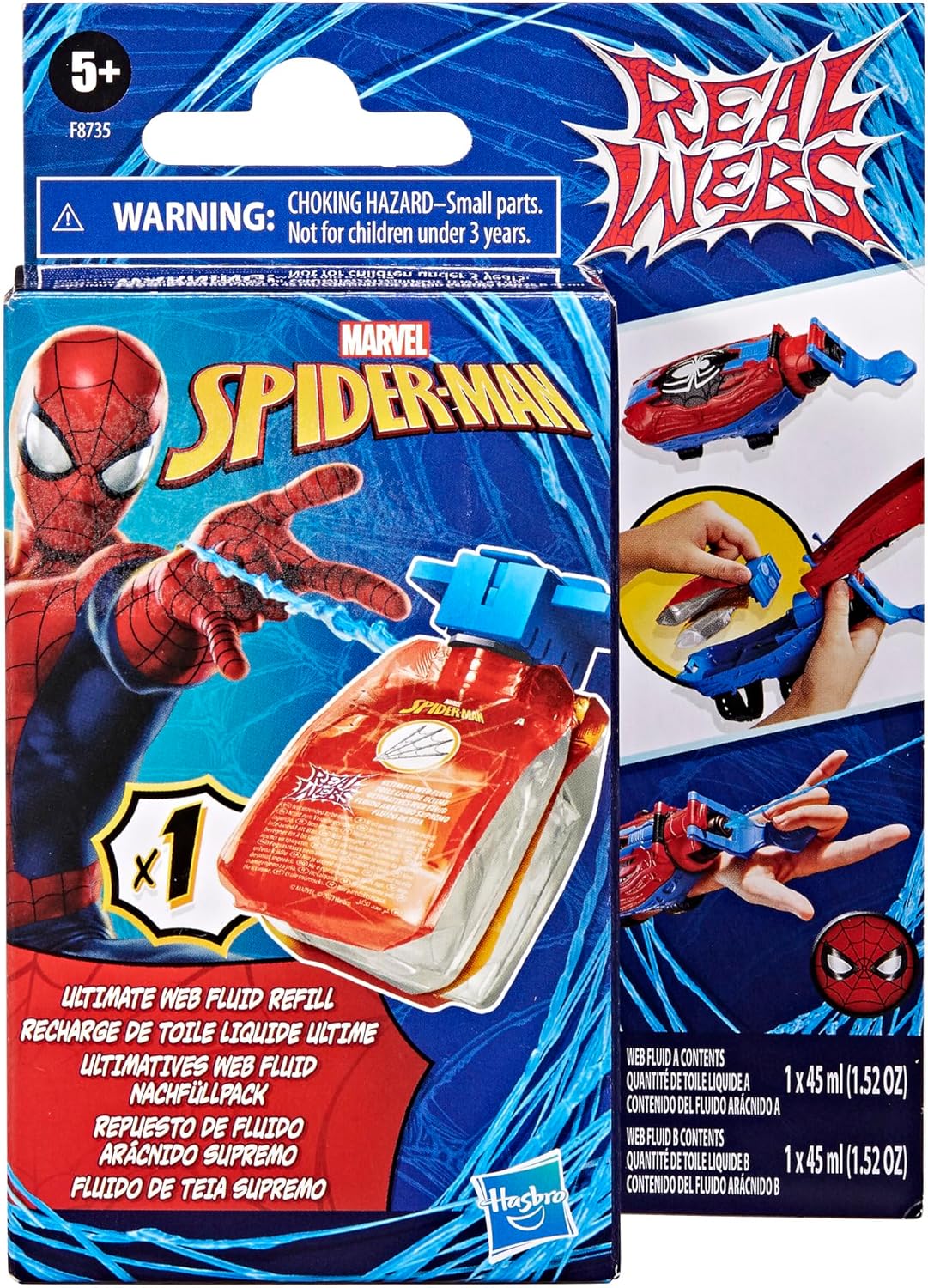 SPD NEW REAL WEBS 2 REFILL PK F8735