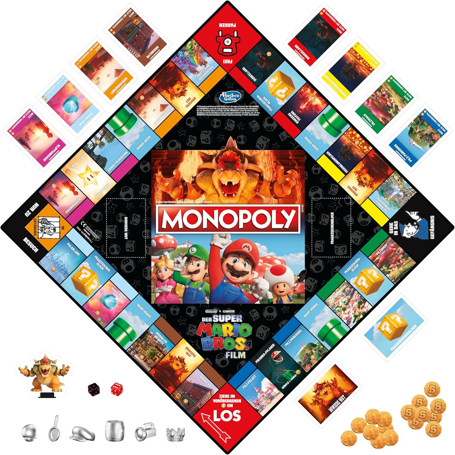 MONOPOLY THE SUPER MARIO BROS MOVIE F6818