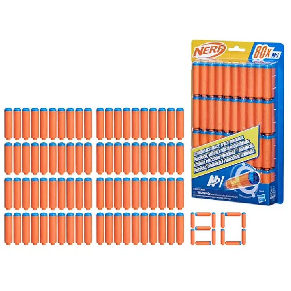 Hasbro Nerf N Series 80 Darts N1 F8638