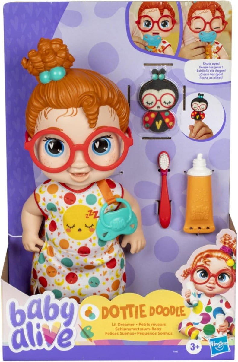 Baby Alive Felices Sueños Pelo Rojo F9965