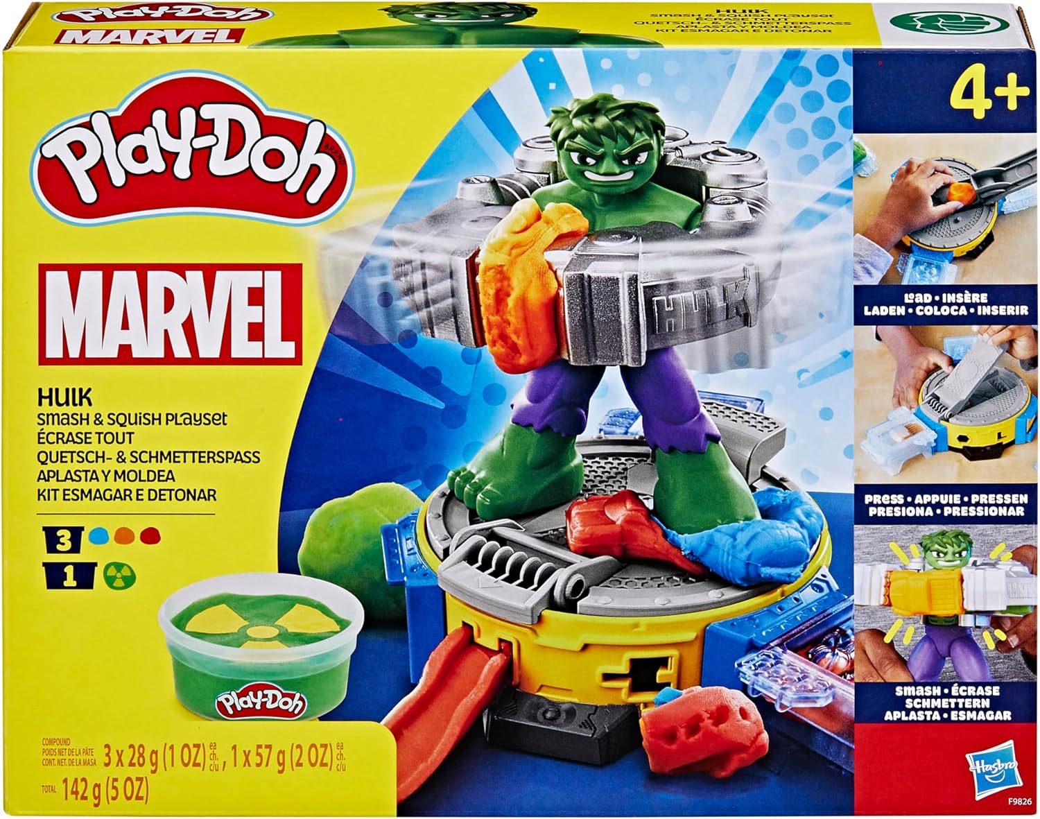 Play-Doh Marvel Hulk Smash & Squish F9826