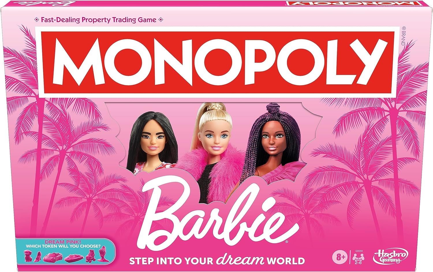 Monopoly Juego de Mesa Barbie G0038