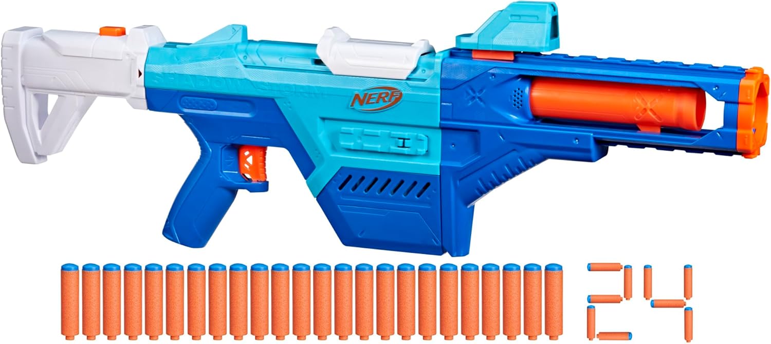 NERF N Series Shadow Storm Blaster with 24 N1 Darts