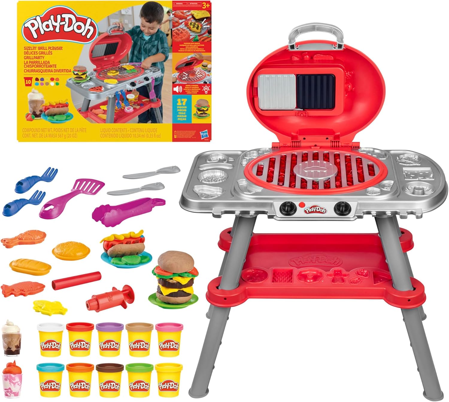 PD SIZZLIN GRILL PLAYSET G0500