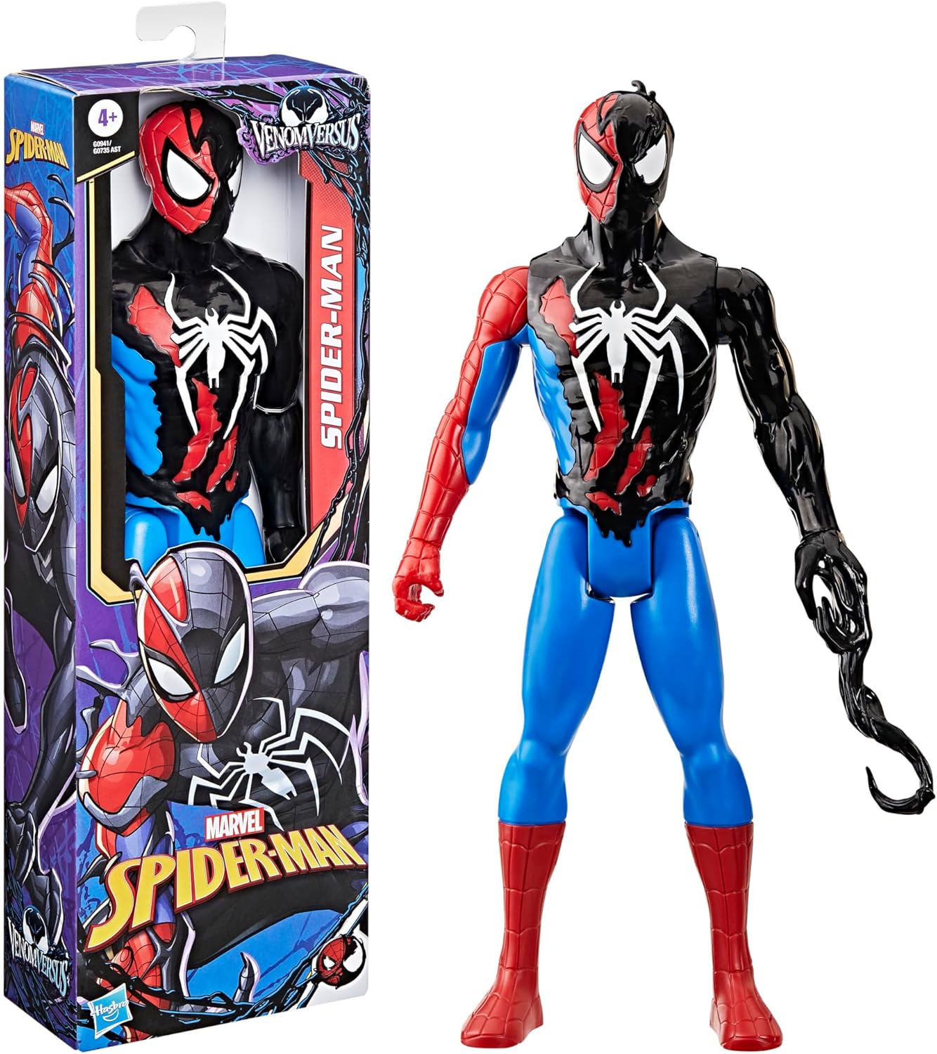 SPD VENOMVERSUS SPIDERMAN TITAN FIGURE G0941