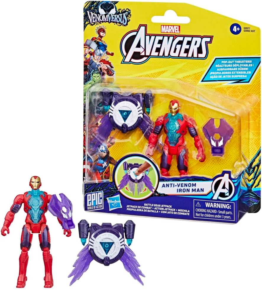 AVN 4IN FIG SUPER GEAR IRON MAN G0971