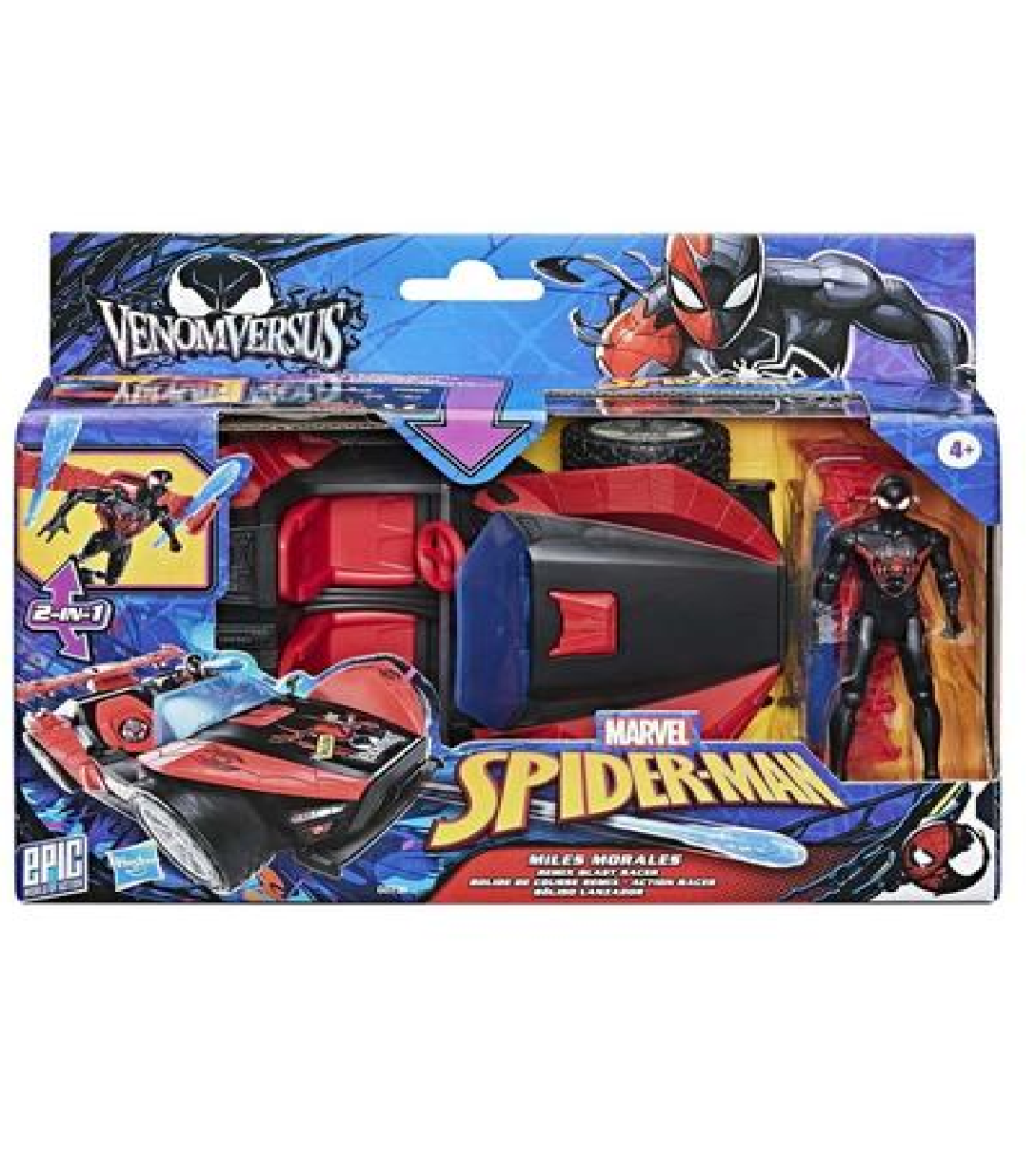 SPD 4IN VENOMVERSUS MILES STREET RACER G0736