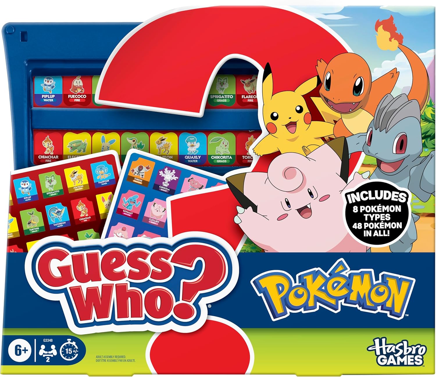GUESS WHO POKEMON G3348