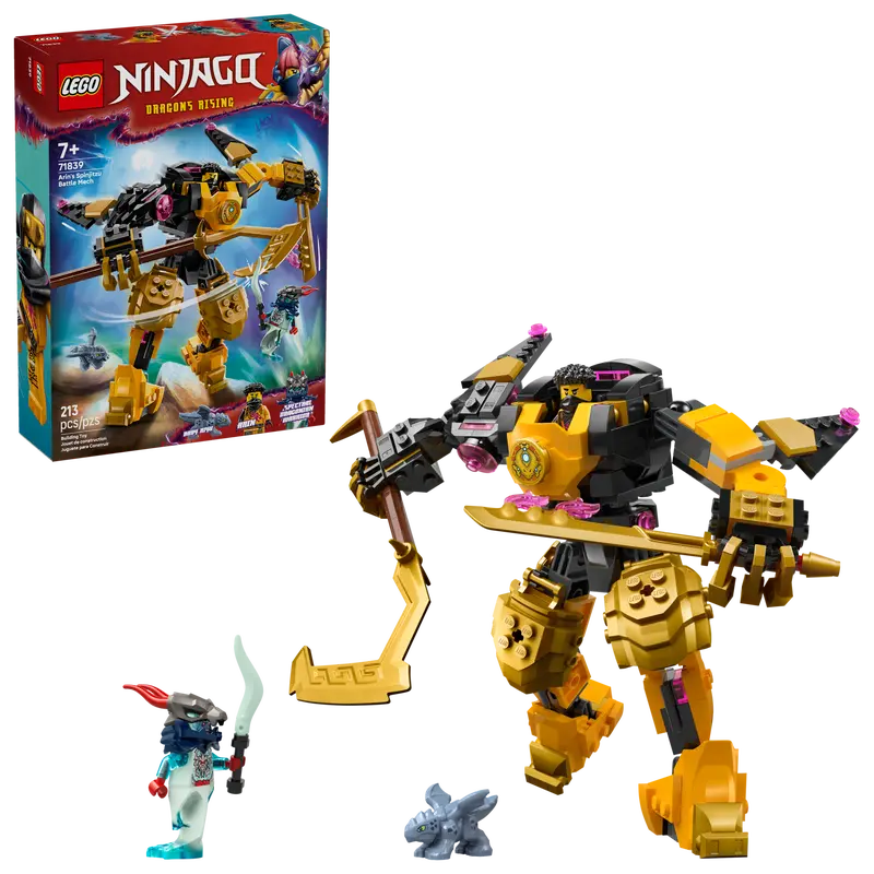 NINJAGO ARIN S SPINJITZU BATTLE MECH 71839