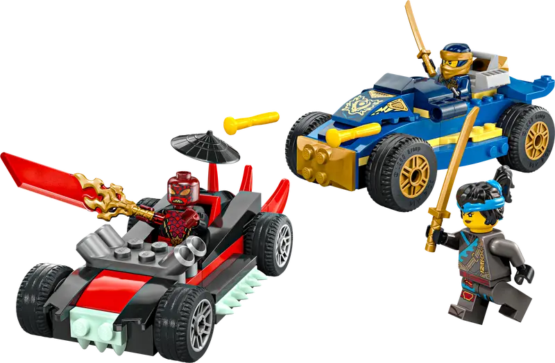 NINJAGO ROGUE VS. DRIX RACE CAR DUEL 71840