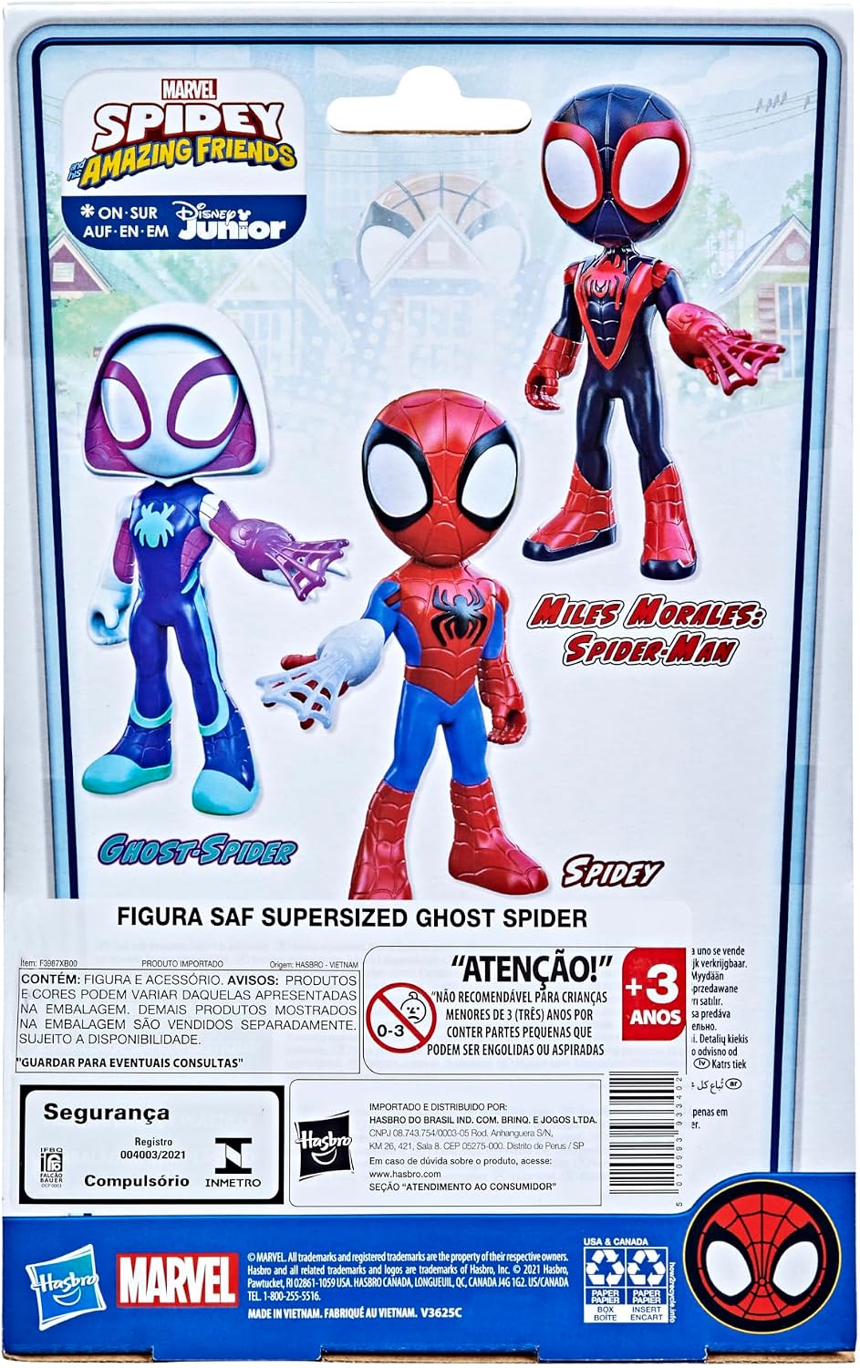 SAF SUPERSIZED GHOST SPIDER F3987