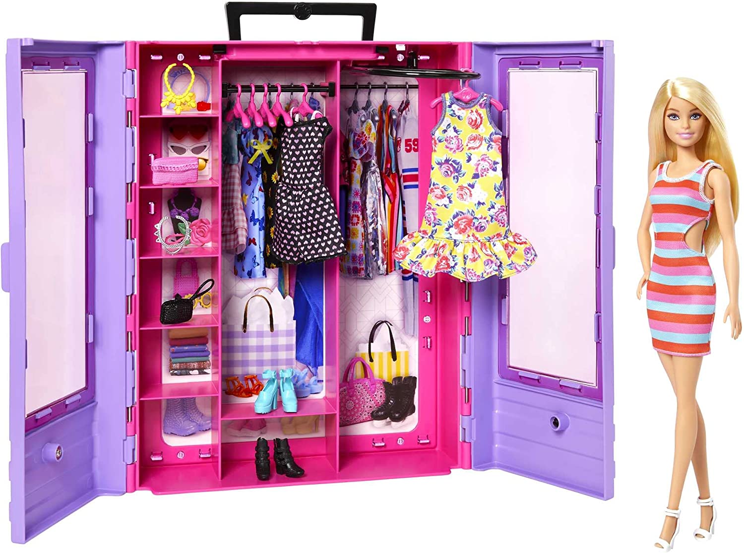 Barbie Nuevo Clóset de Lujo con Muñeca HJL66