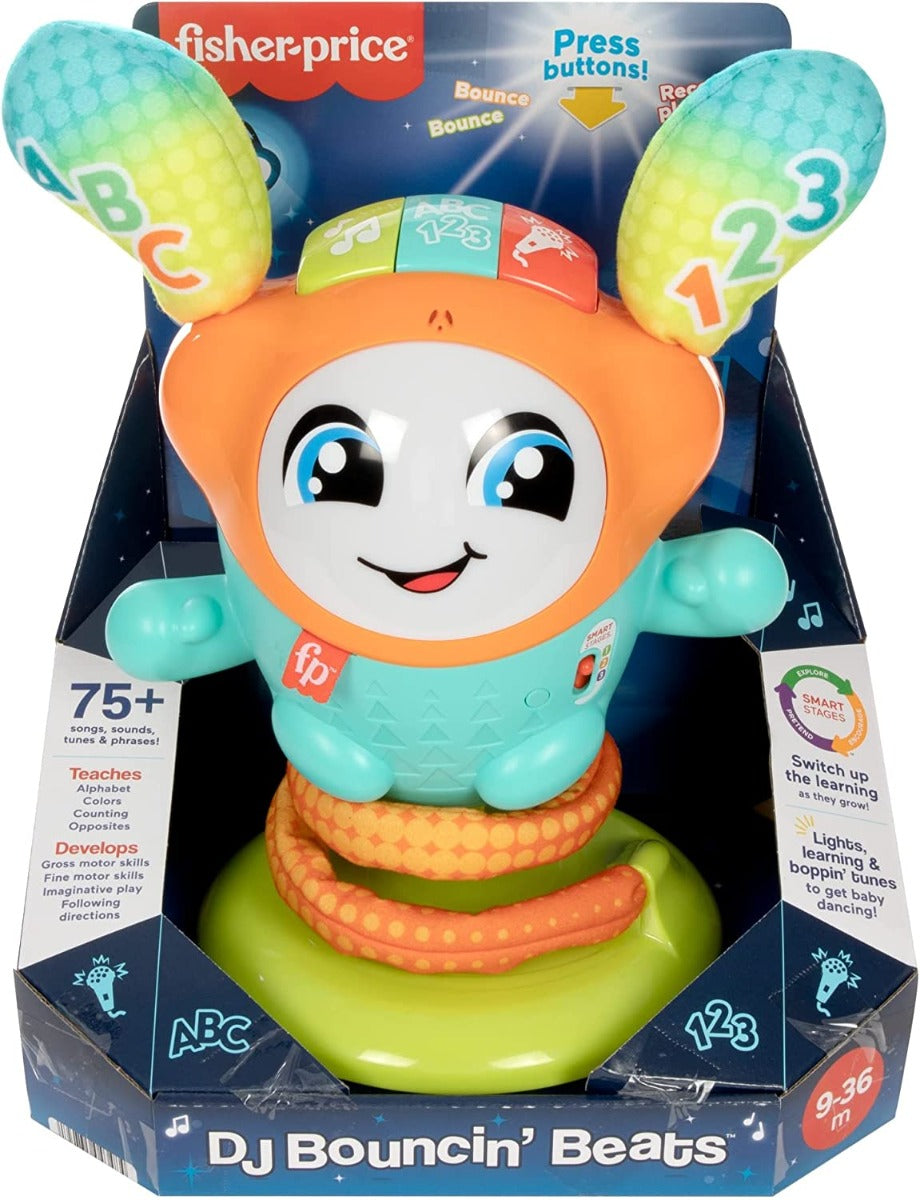 Fisher-Price DJ Bouncy Salta y Aprende