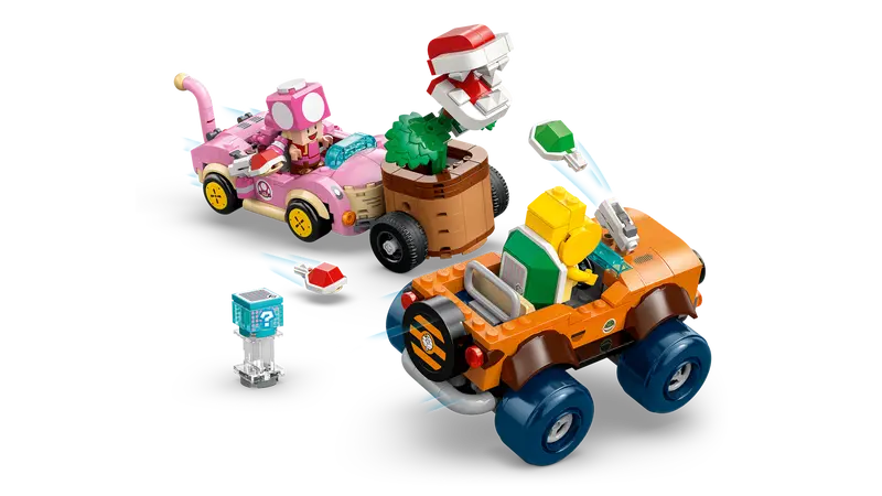 SUPER MARIO KART PERSECUCIoN CON POTENCIADOR DE PLANTA PIRANA 72044