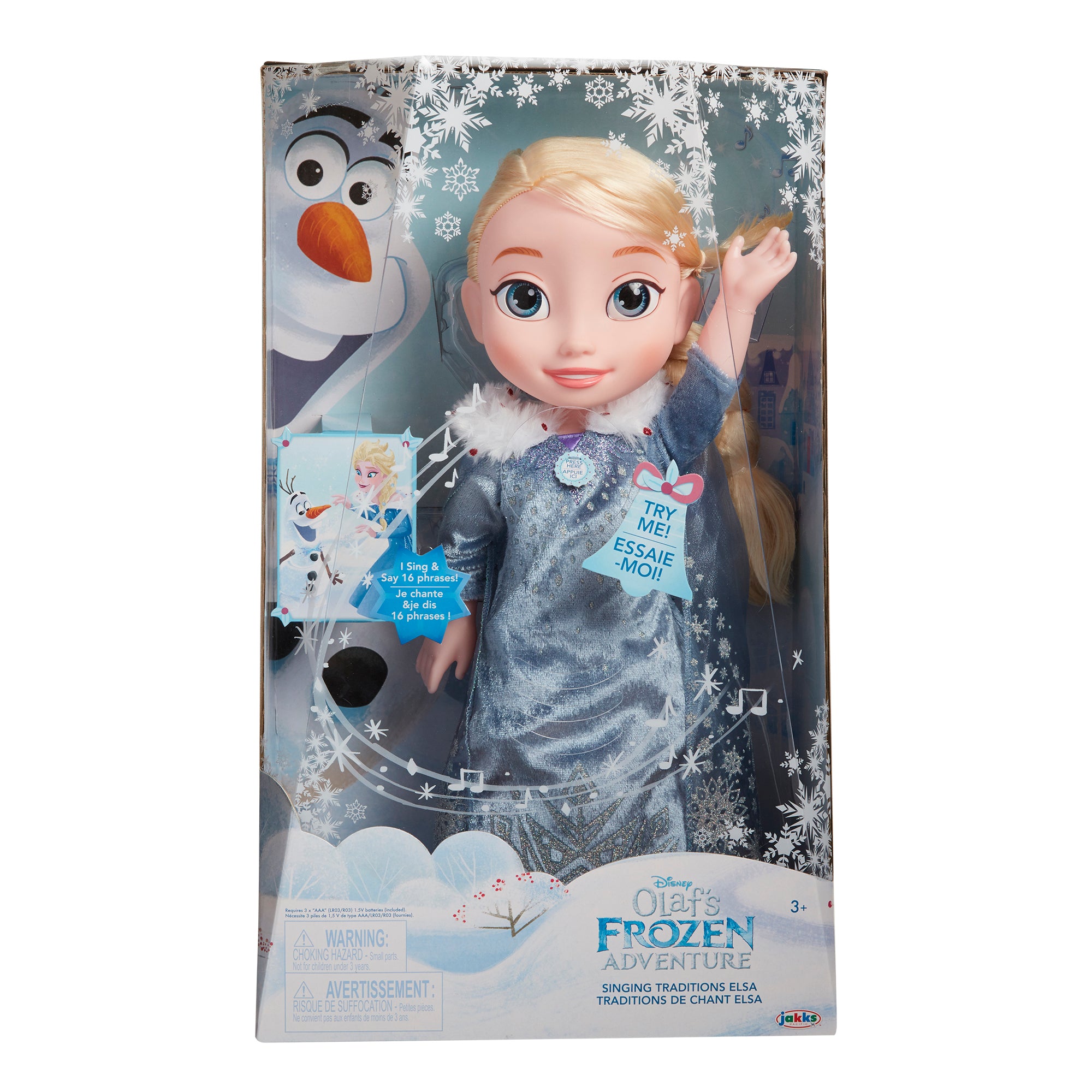 Frozen Muñeca 16" Interactiva (Olaf Adv)