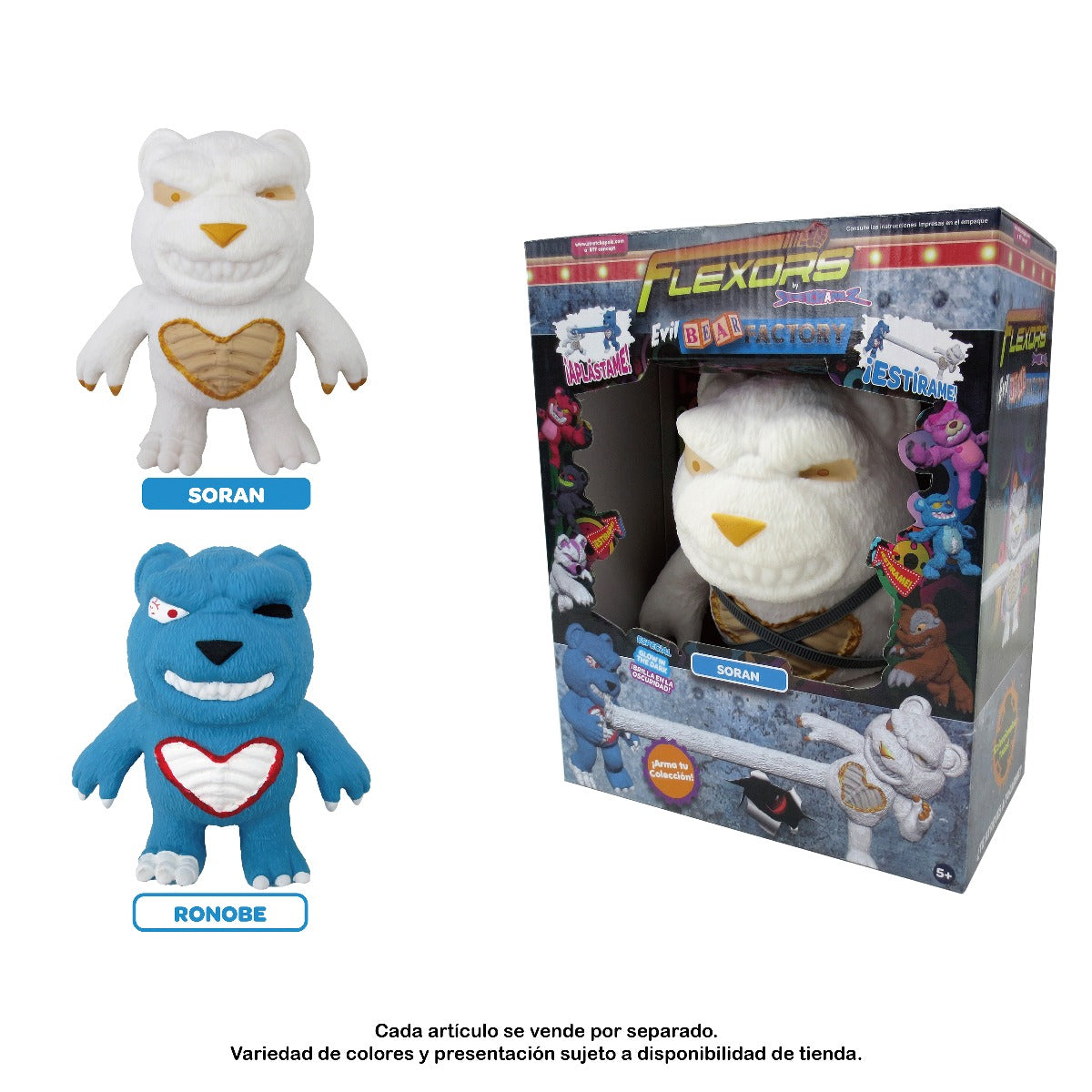 Flexors Serie 6 Maxi Evil Bear 8 Pulg