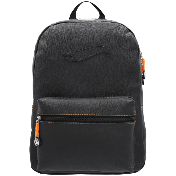 MOCHILA HOT WHEELS NEGRO /NARANJA