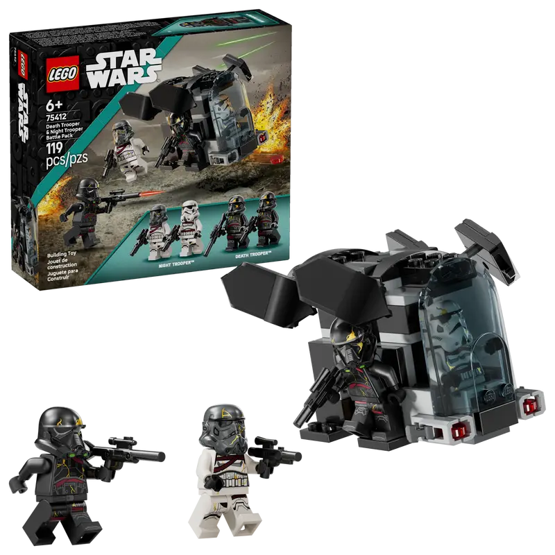 STAR WARS DEATH TROOPER AND NIGHT TROOPER BATTLE PACK 75412