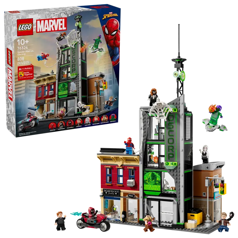 SUPER HEROES SPIDER MAN VS. OSCORP 76324