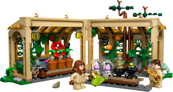 HARRY POTTER CASTILLO DE HOGWARTS CLASE DE HERBOLOGiA 76445