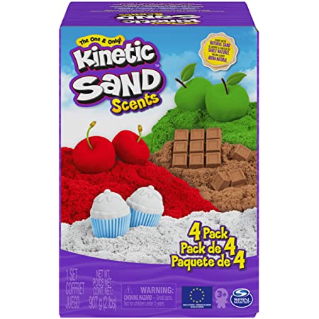 Kinetic Sand Set De 4 Con Aroma