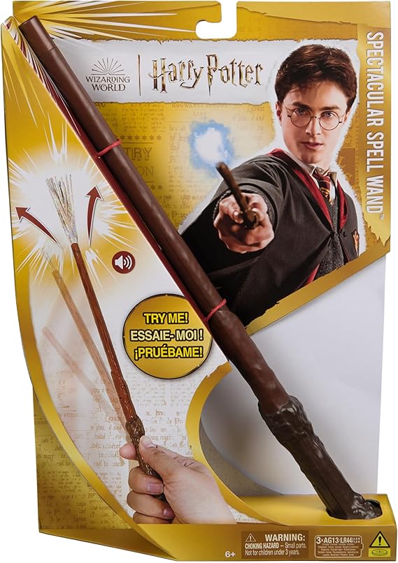 HARRY POTTER VARITA SPECTACULAR SPELL WAND