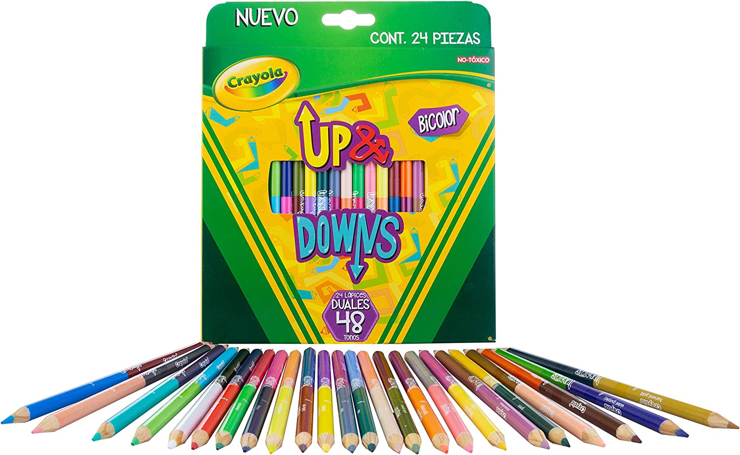 Crayola 24 Up&Downs Pencils